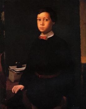 埃德加 德加 Portrait of Rene De Gas, The Artist Brother